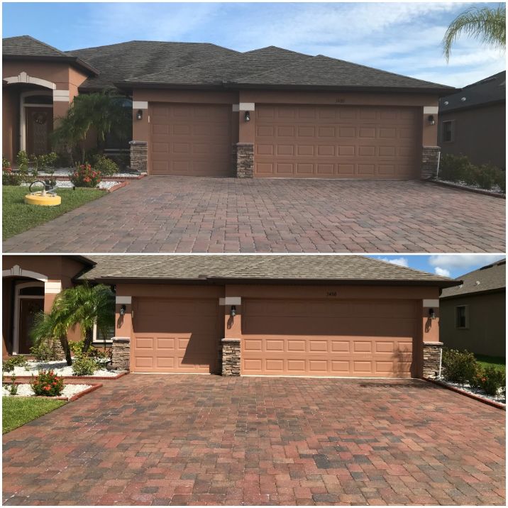 Paver Washing and Sealing in West Melbourne, FL